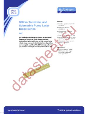 G07 datasheet  