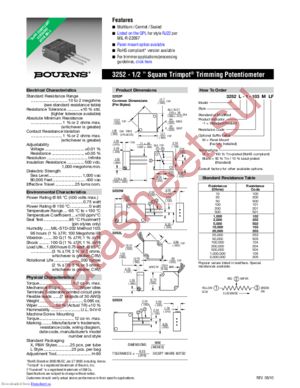 3252X-1-104MLF datasheet  