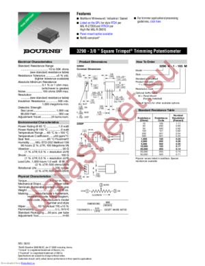 3290H-1-503 datasheet  