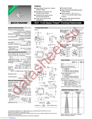 3314H-1-101 datasheet  