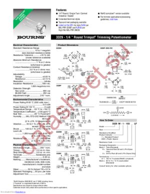 3329H-1-500 datasheet  