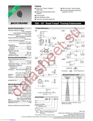 3352E-1-201LF datasheet  