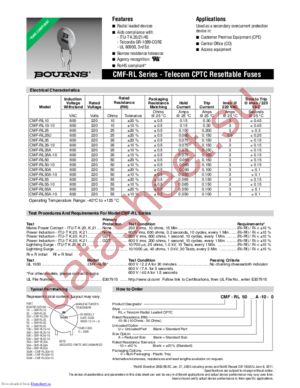 CMF-SM10-2 datasheet  