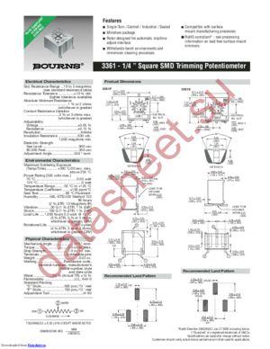 3361S-1-105GLF datasheet  