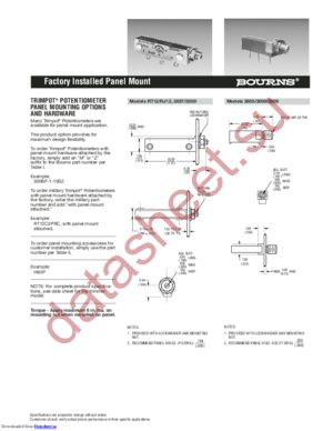 3006Y-1-205LF datasheet  