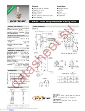 PDB184-S430K-204B1 datasheet  