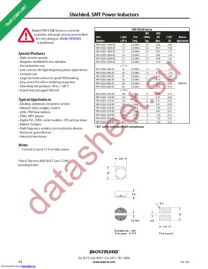 PM105SB-331K-RC datasheet  