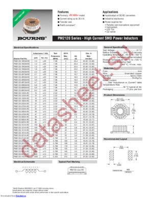 PM2120-470K-RC datasheet  