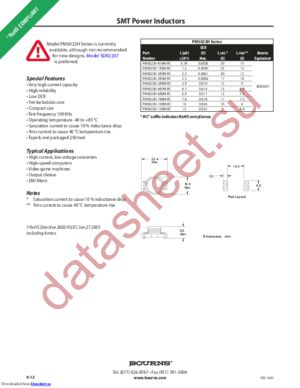 PM5022H datasheet  