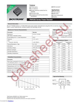 PWR263S-20-1001FE datasheet  