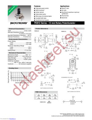 PDB12-H4301-203BF datasheet  