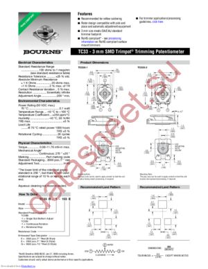 TC33X-2-503E datasheet  