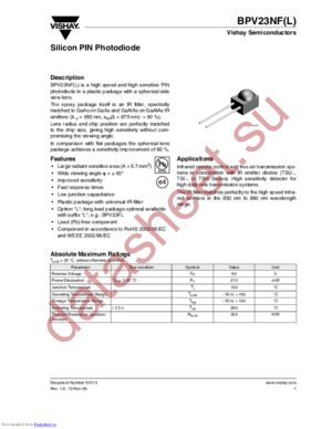 BPV23NF_06 datasheet  