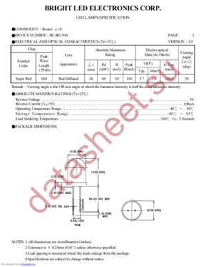 BL-B6130A datasheet  