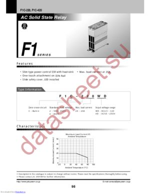F1C-420 datasheet  