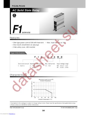 F1C-210 datasheet  