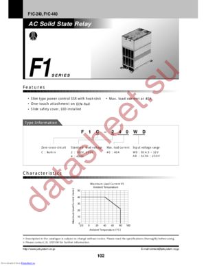 F1C-440AD datasheet  