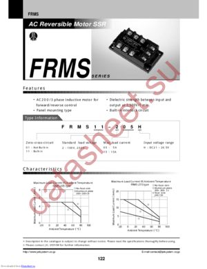 FRMS11-205H datasheet  