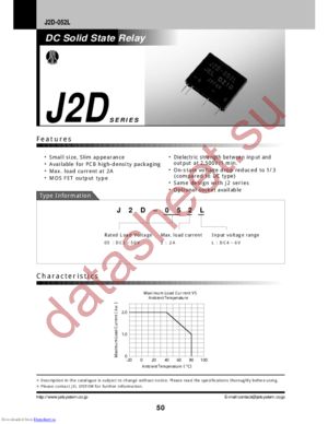 J2D-052L datasheet  