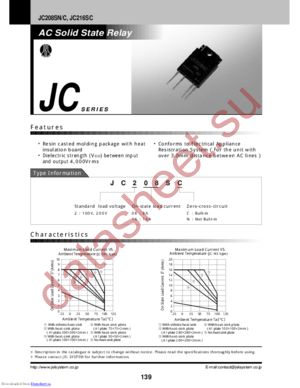 JC216SC datasheet  
