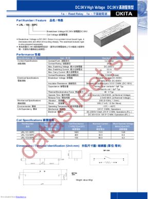 LRL-103-50PC datasheet  
