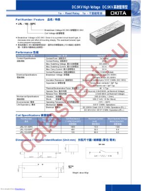 LRL-101-50PC datasheet  