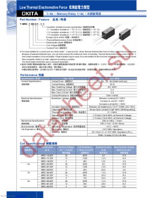 MRD-3005SF datasheet  