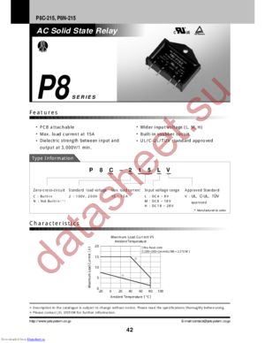 P8C-215 datasheet  