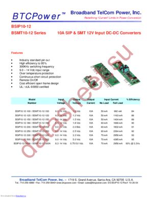 BSIP10-12-120 datasheet  