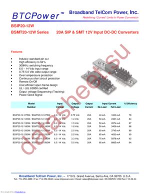 BSIP20-12-075W datasheet  