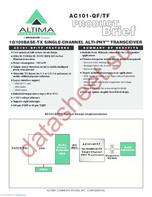 AC101QFG datasheet  