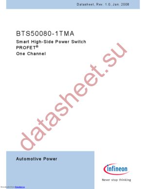 BTS500801TMAXT datasheet  