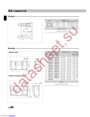 XAP-03V-1 datasheet  