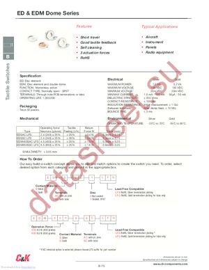 EDM650AUAC0 LFS datasheet  