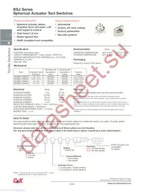 KSJ1M411 LFT datasheet  