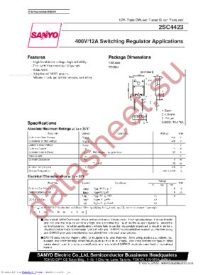 C4423 datasheet  