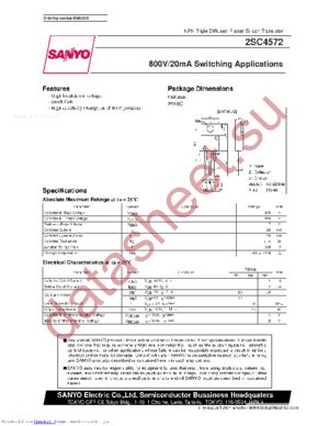 C4572 datasheet  