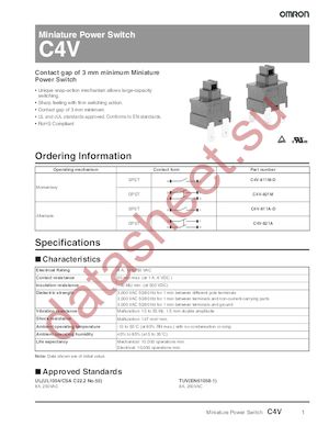 C4V-811M-D datasheet  