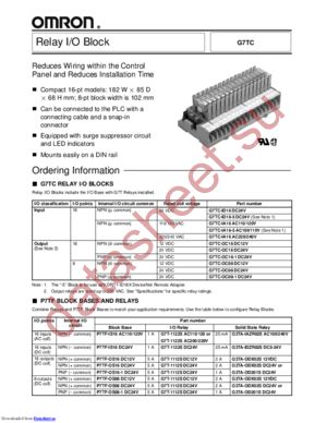 G3TA-ODX02S-12VDC datasheet  