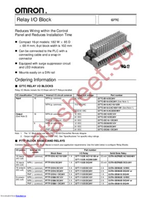 G3S4-D DC12 datasheet  