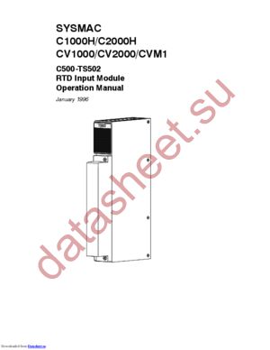 C500TS502 datasheet  