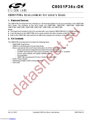 C8051F367-GMR datasheet  