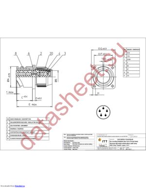 CA3100R18-11SBF80-05 datasheet  