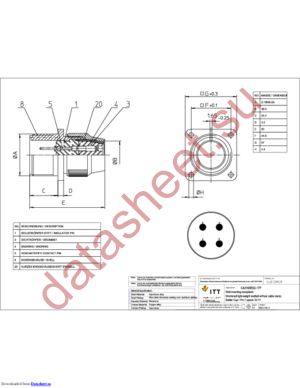 CA3100R32-17P datasheet  