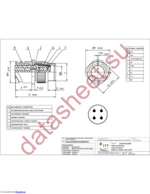 CA3101F22-22SB datasheet  