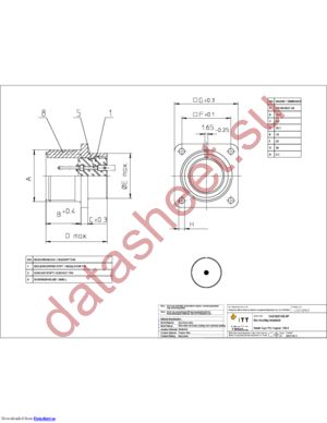 CA3102E14S-4P datasheet  