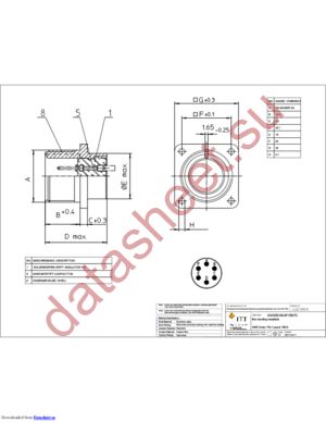 CA3102E14S-6PF80F0 datasheet  