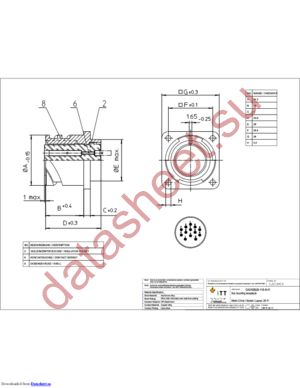 CA3102E20-11SB01 datasheet  