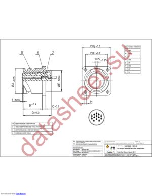 CA3102E20-11SB05 datasheet  