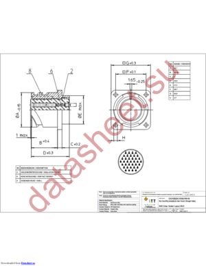 CA3102E28-21SXBF80-05 datasheet  